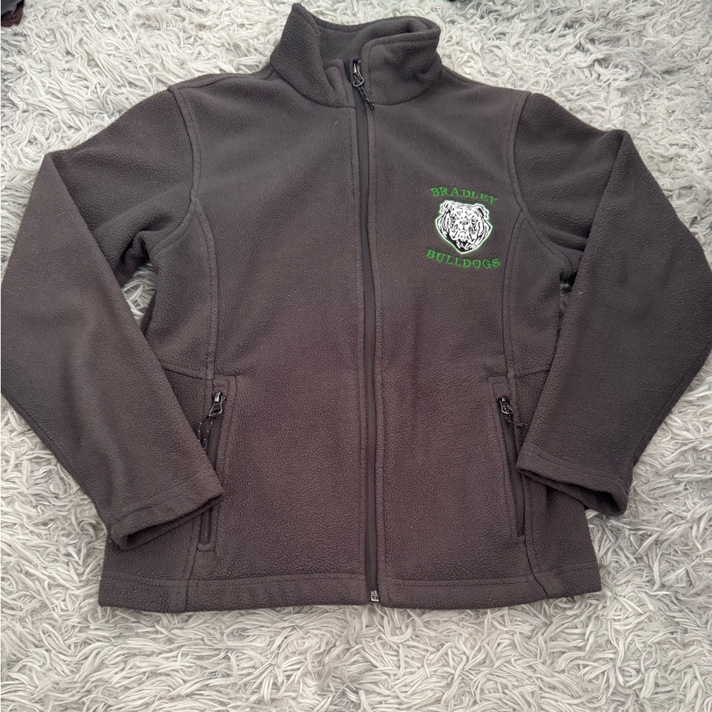 Port Authority Charcoal Fleece Jacket (Youth/M)